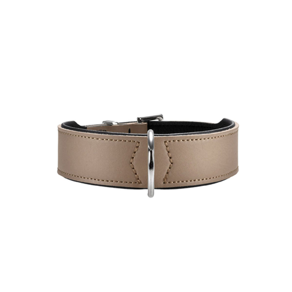 Hunter  Dog Halsband Basic nickel/stone 51-58,5 cm | 59510