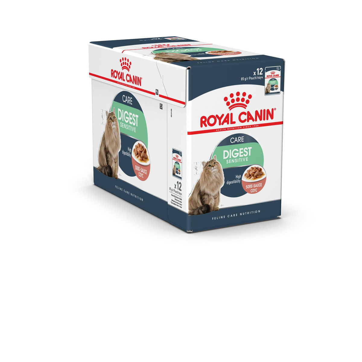Royal Canin  Feline Care Nutrition Digest Sensitive in Gelee 12 x 85 g Frischebeutel | 598193