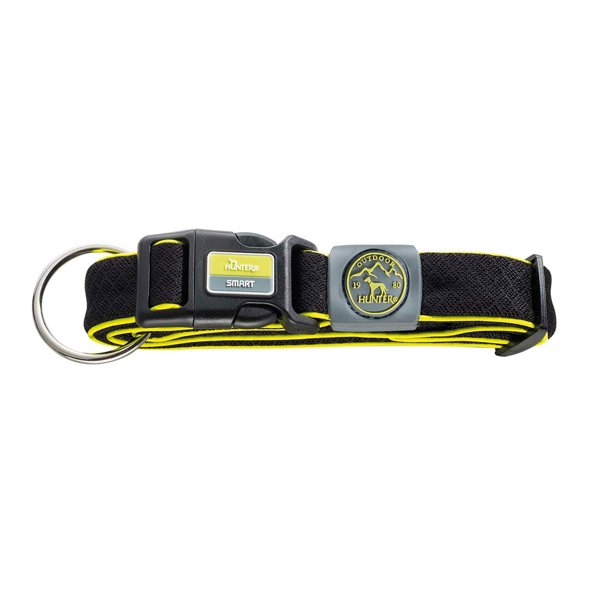 Hunter  Halsband Maui Vario Plus schwarz S 32-45 cm | 63698
