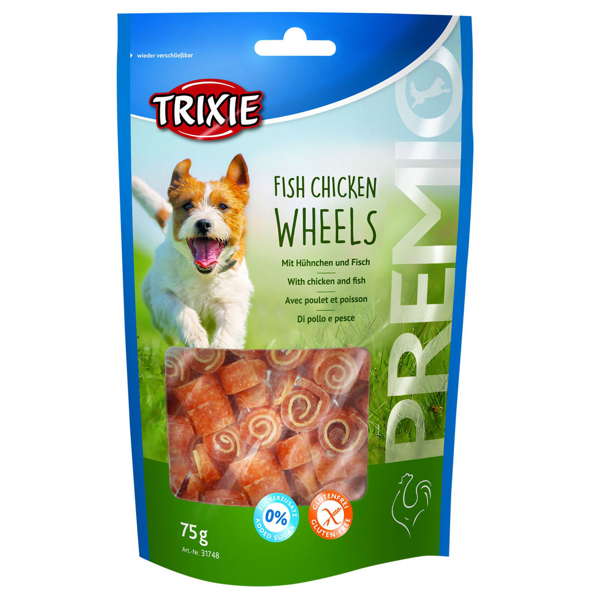 Trixie  Premio Fish Chicken Wheels 75g | 64564