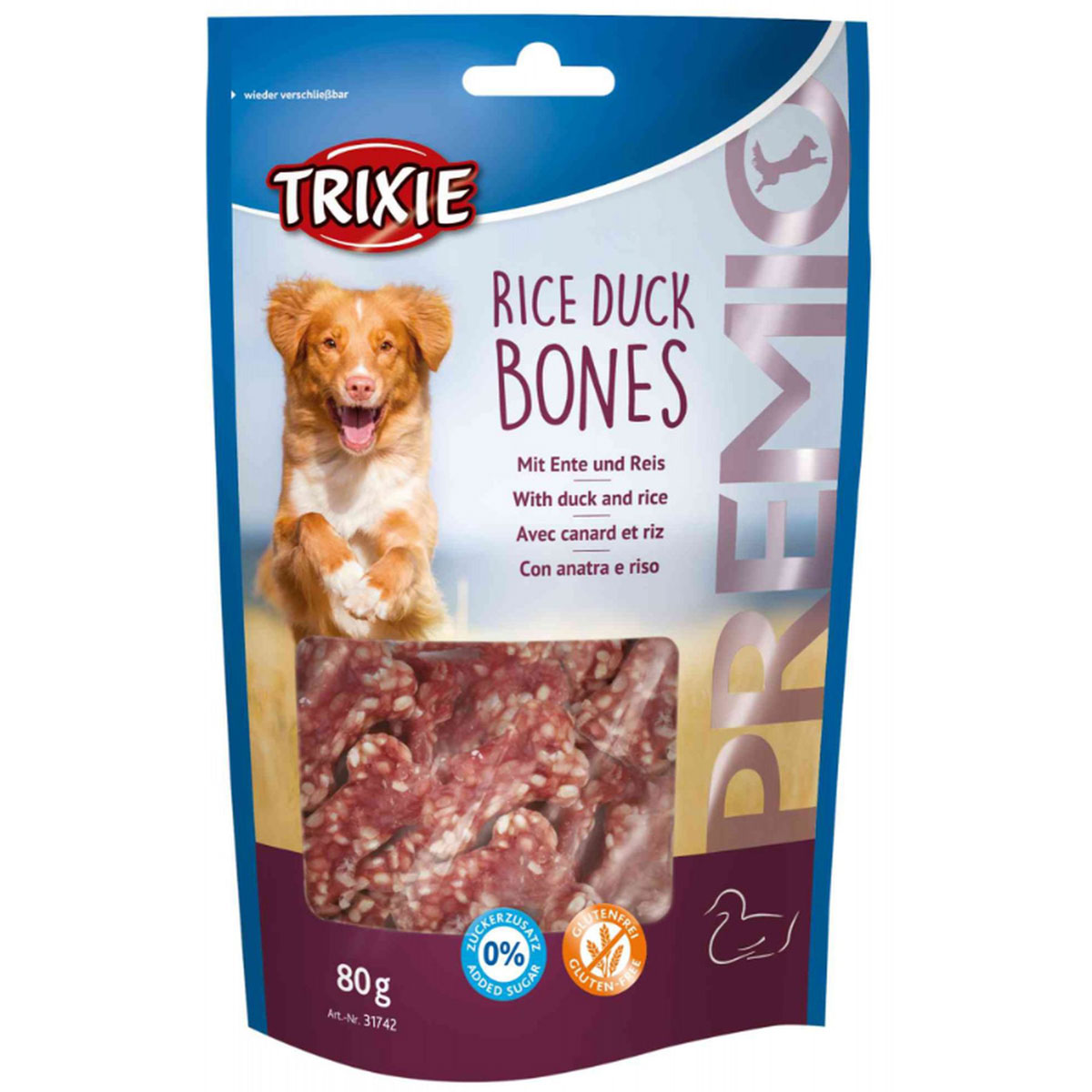 Trixie  Premio Rice Duck Bones 80g | 71996