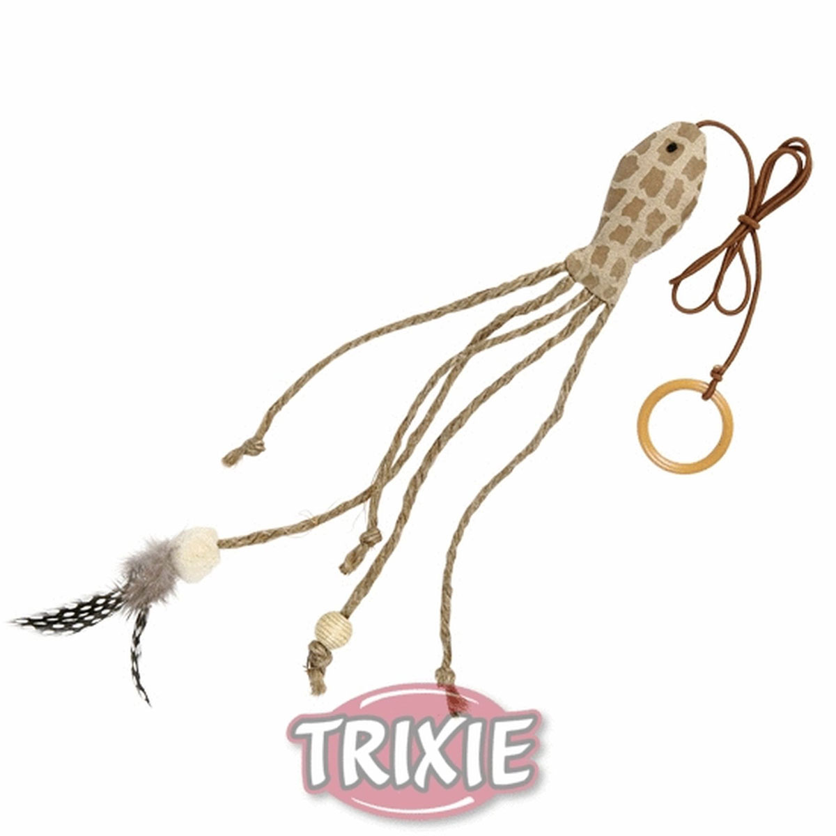 Trixie  Cat Catnip Fisch am Gummiband 27 cm/57cm | 815298
