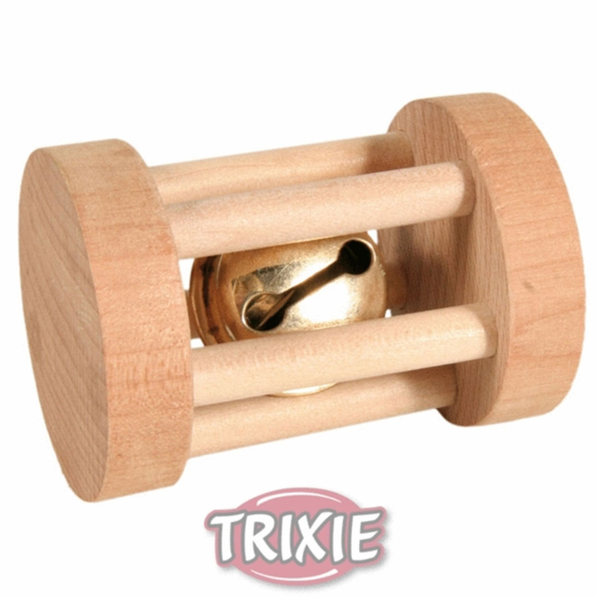 Trixie  Spielrolle mit Schelle Holz ø3,5×5 cm | 843880