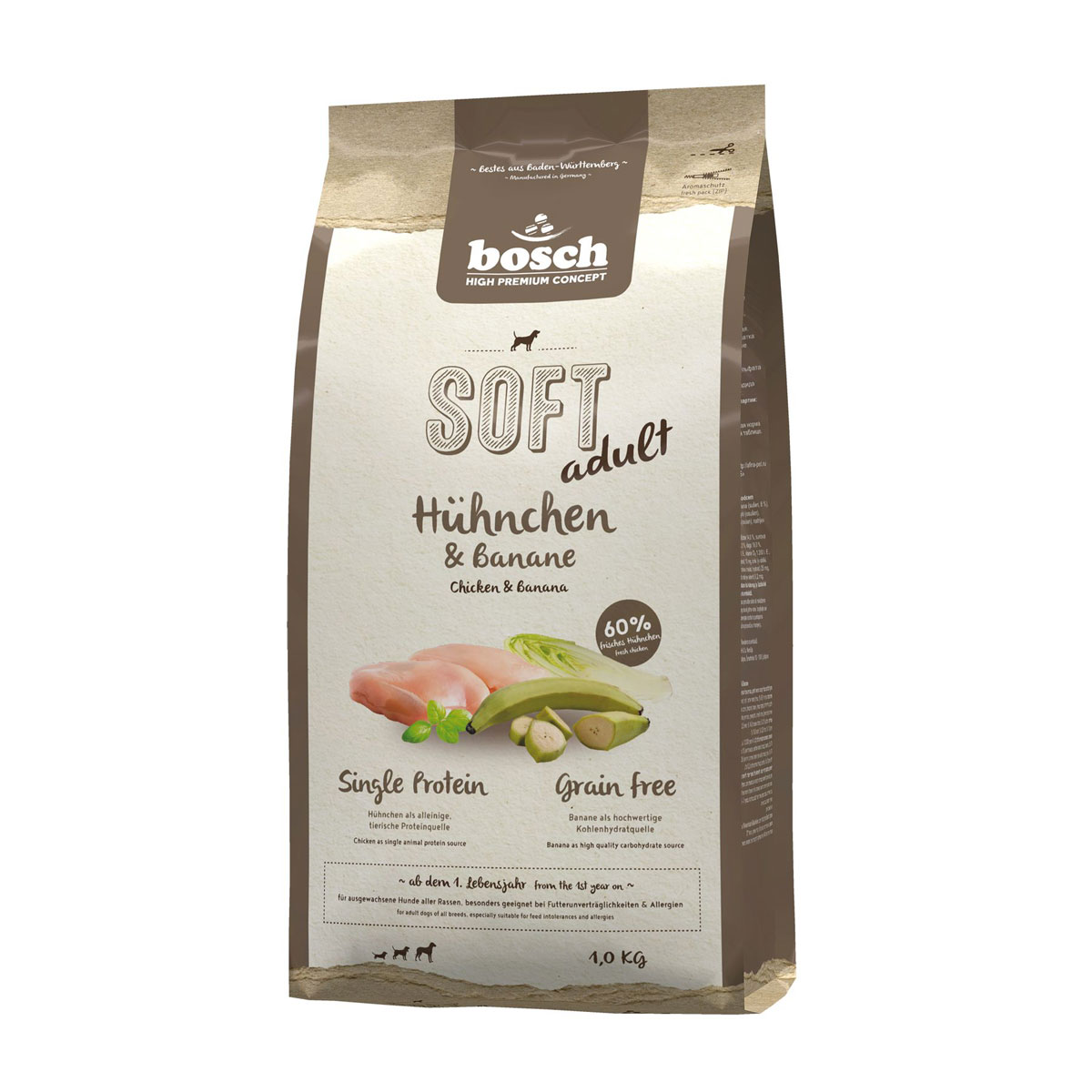 bosch high premium concept  Soft Hühnchen Banane 1kg | 868415