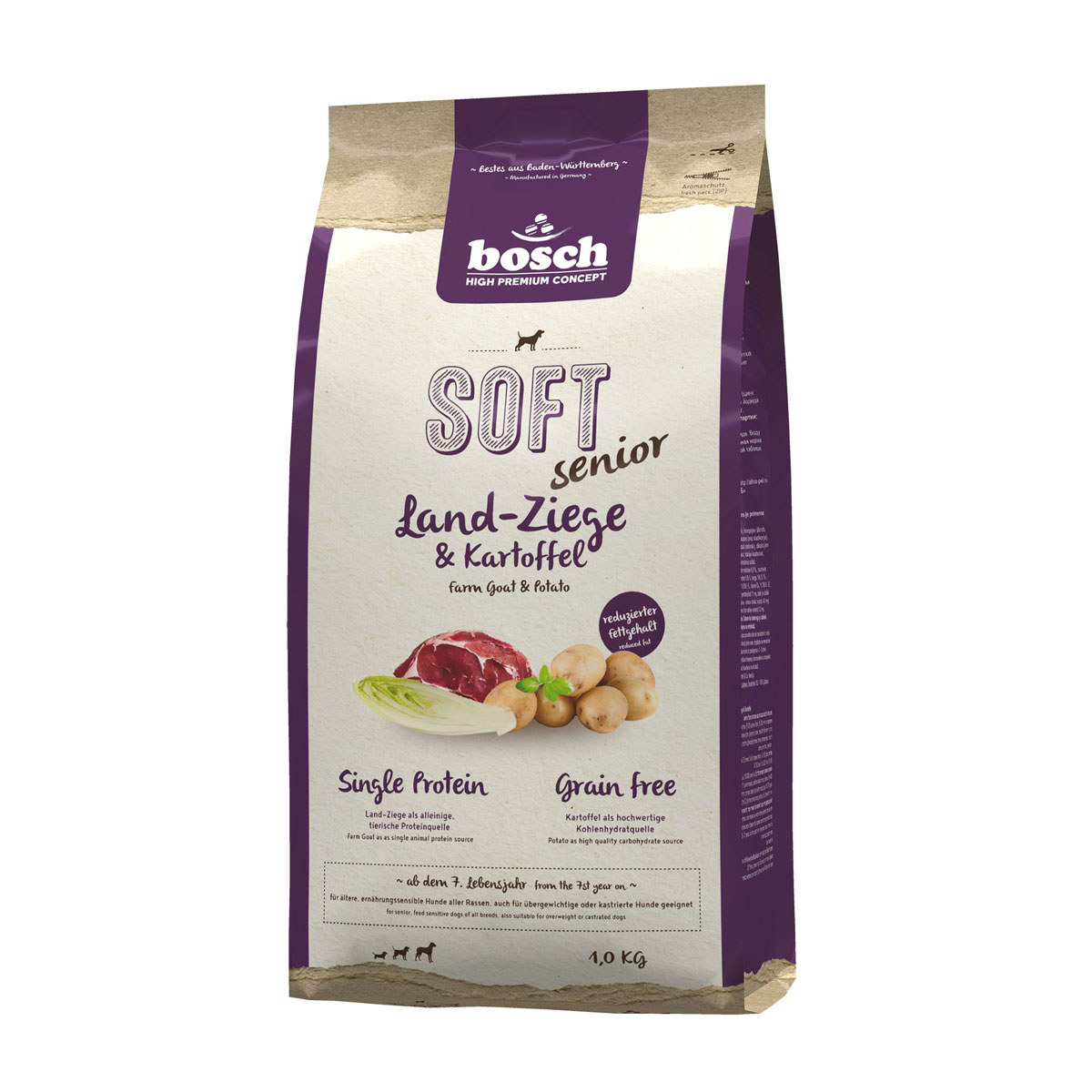 bosch high premium concept  Soft Senior Ziege Kartoffel 1kg | 868426