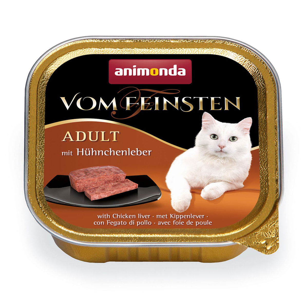 animonda Vom Feinsten  Nassfutter Hühnchenleber 100 g | 891990