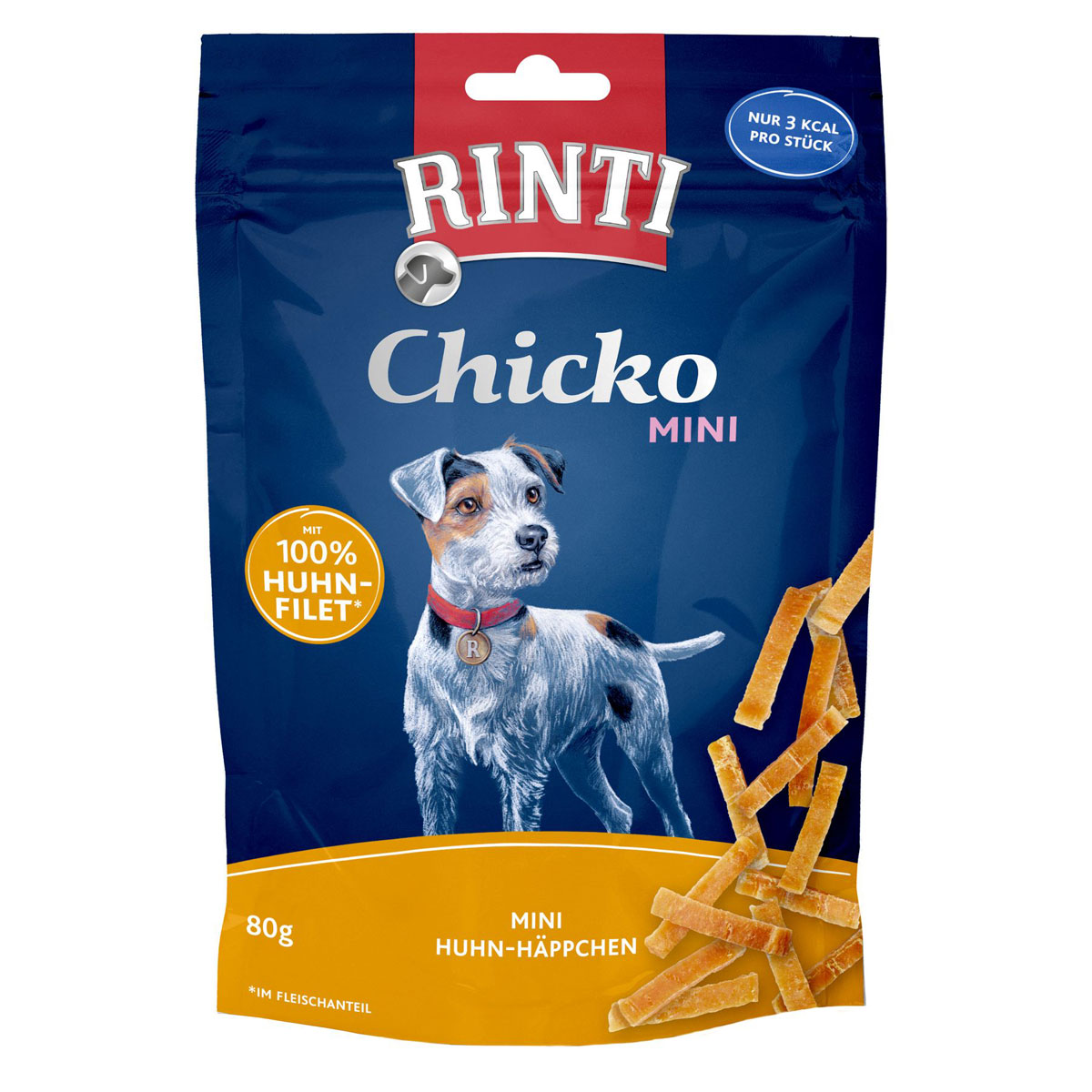 Rinti  Snack Chicko Mini Huhn 80g | 895529