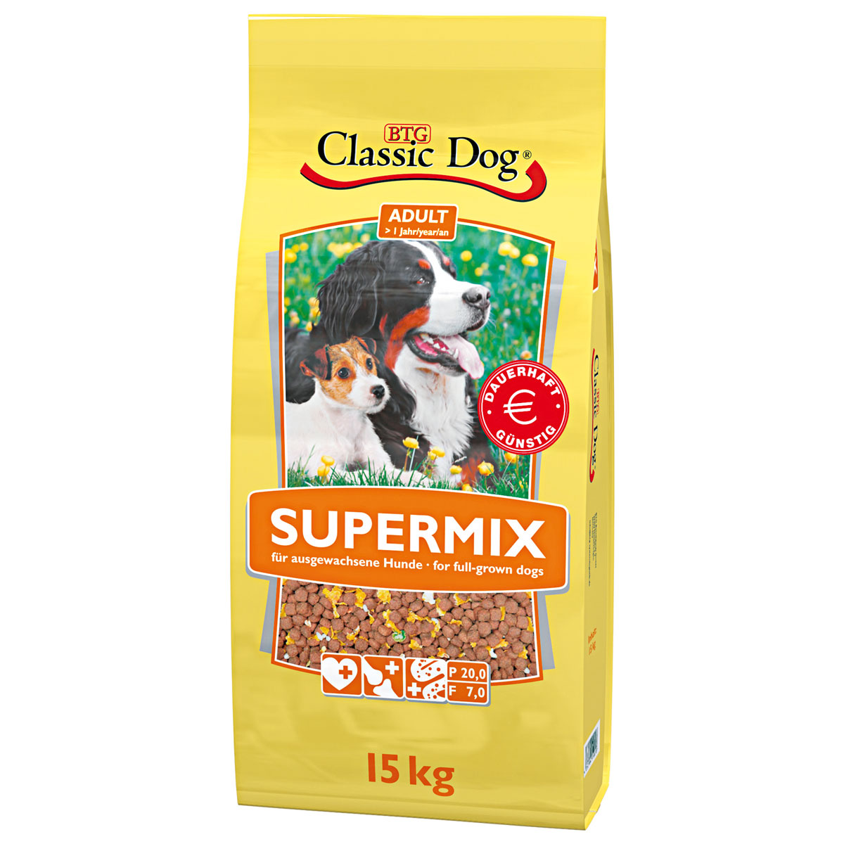 Classic Dog Trockenfutter Supermix 15 kg | Supermix | 901297