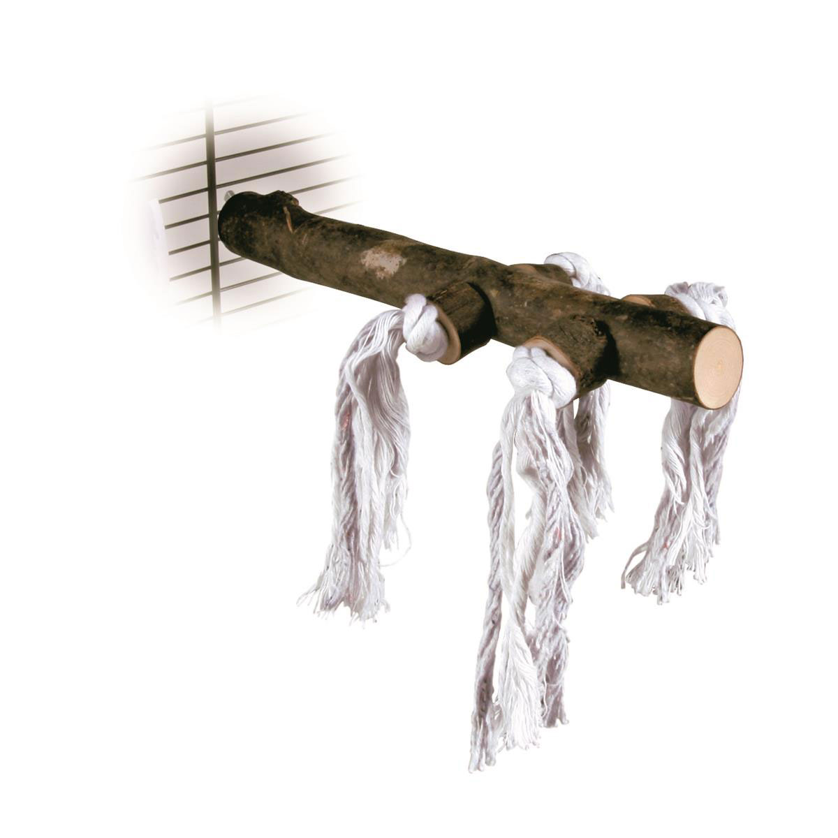 Trixie  Sitzstange Natural Living mit Tau 25 cm | 921202