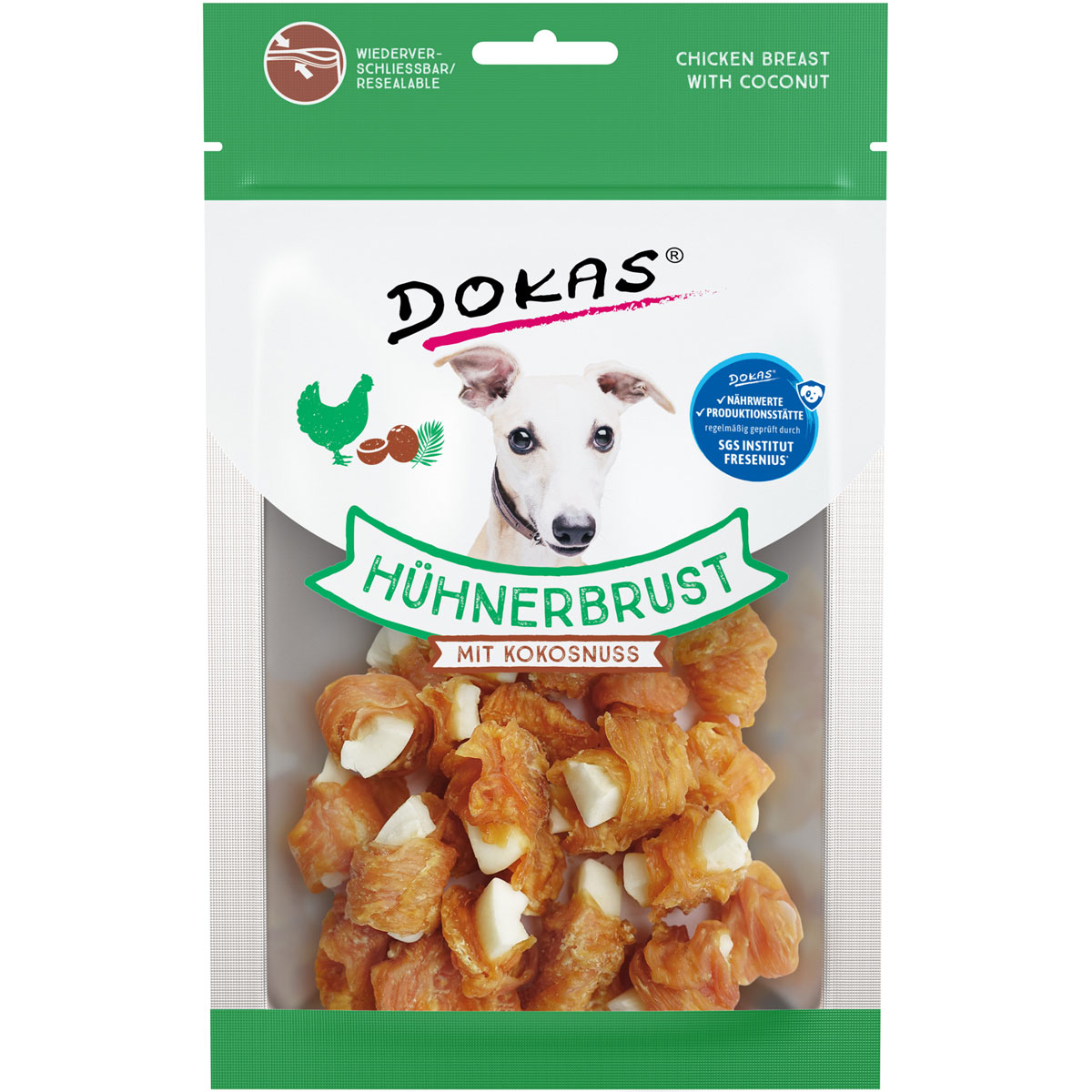 Dokas  Hühnerbrust mit Kokosnuss 60g | 928035