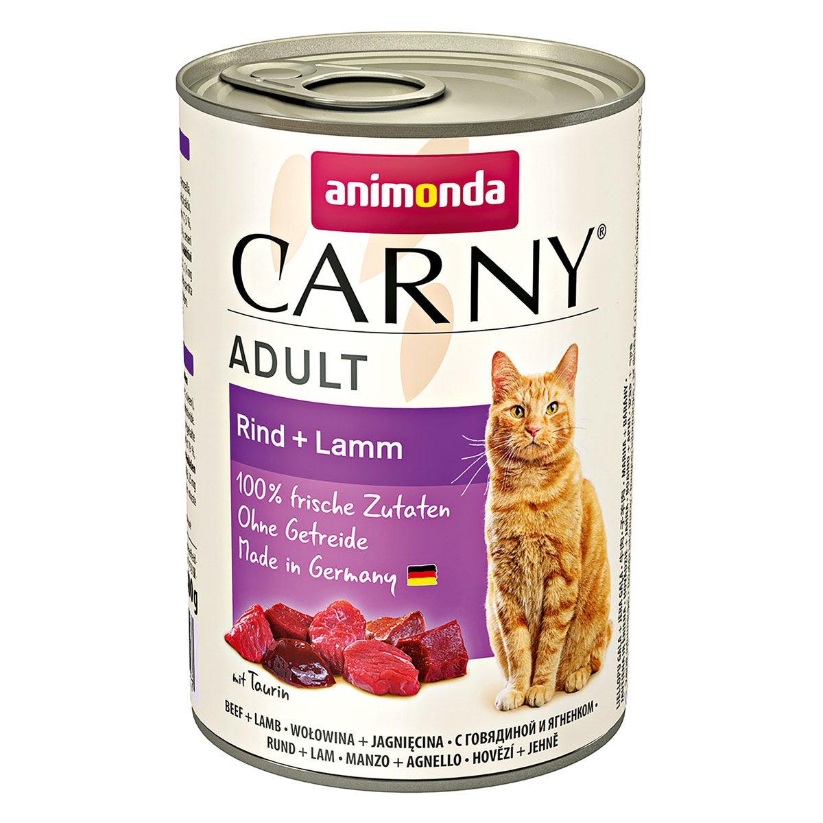 Carny Nassfutter Adult Rind und Lamm 400 g | 935305