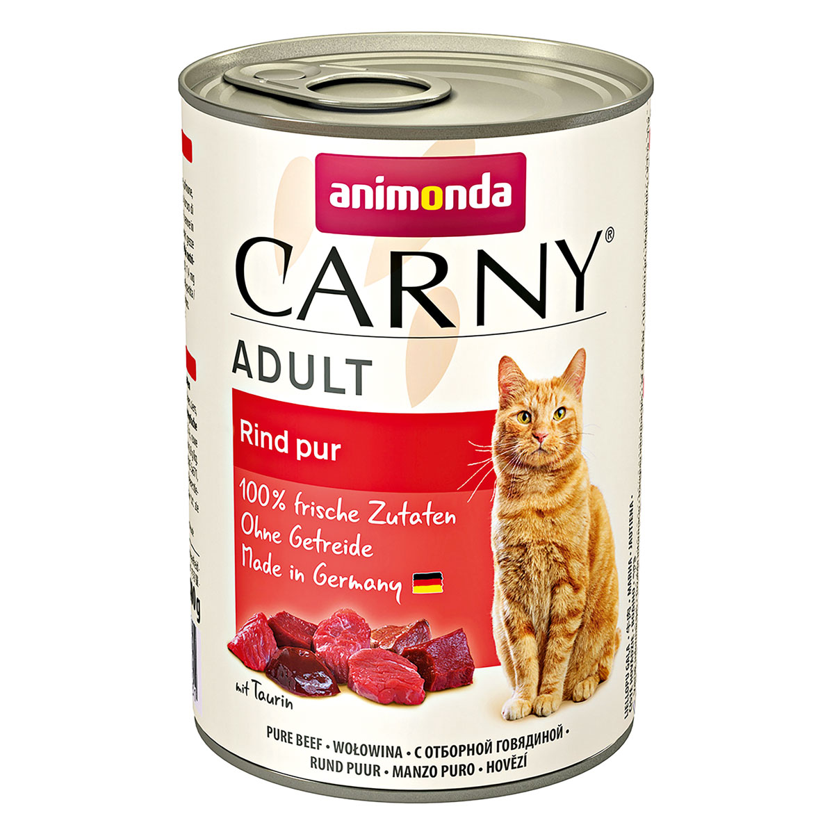 Carny Nassfutter Adult Rind pur 400 g | 935307